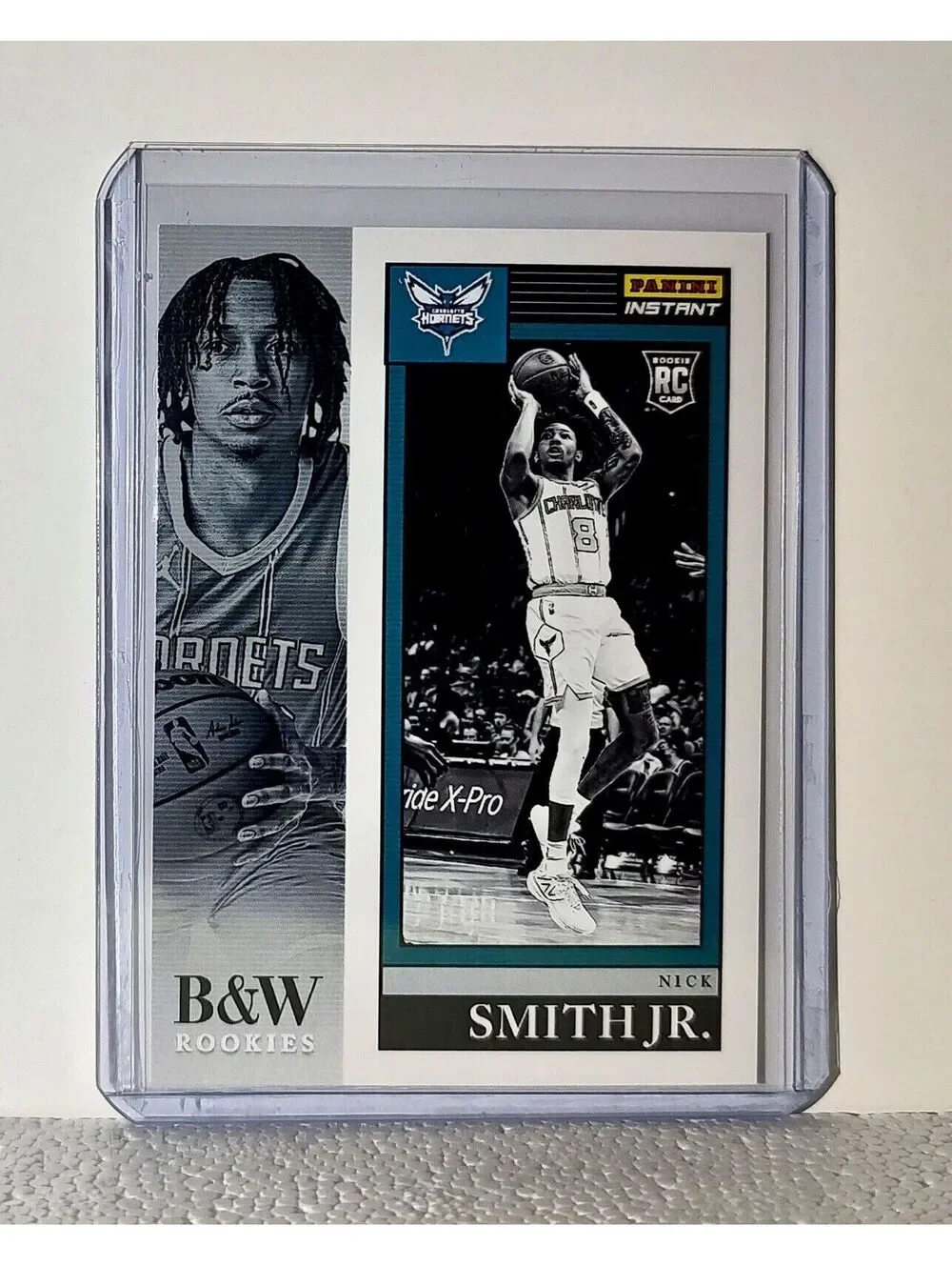 Nick Smith Jr. 2023-24 Panini NBA #17 Black and White Rookies Card 1/326